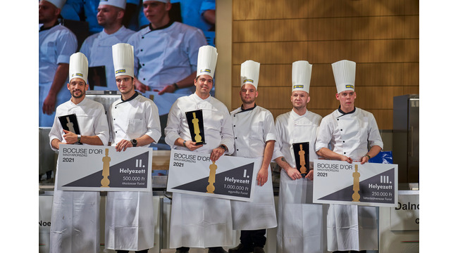 Bocuse d'Or magyar döntő a Hingexpo rendezvénytermében. Helyszín Info 2021.